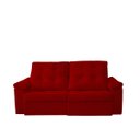 Ver imagem 1 de Sofá Sevilha Retrátil 3 Lugares Vermelho Simonetto - Meu Estofado Sofá Retrátil 3 Lugares Sevilha Sa