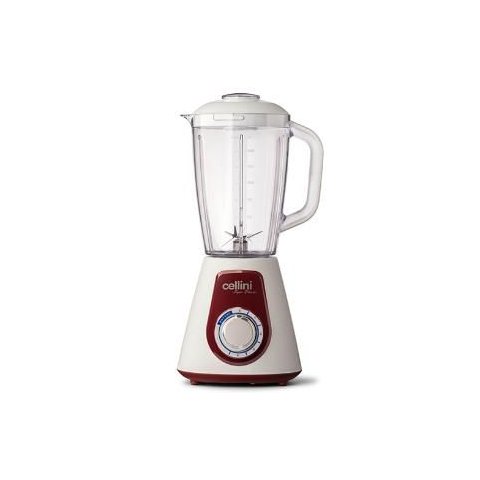 Liquidificador Super Blender Cellini Branco e Vinho 4 Velocidades Faca de 7 Lâminas 1000w 220v