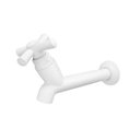 Ver imagem 1 de Torneira Pia e Tanque 15 cm Cross Branca Tigre