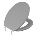 Ver imagem 2 de Assento Sanitário Almofadado Slim Cinza - Astra