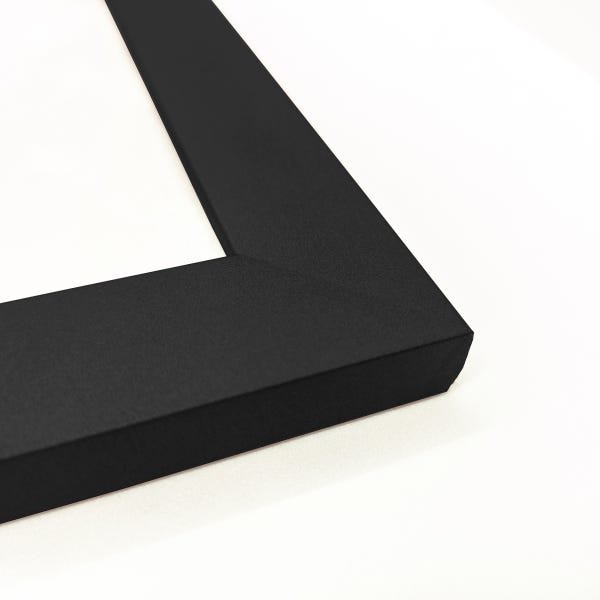 Quadro Decorativo Animal Gato Preto Elegante com Vidro Preto - 3