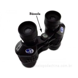 Binóculos com lente espelhada capa e bussola profissional longo alcance 1000 metros - 3