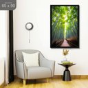 Ver imagem 2 de Quadro Decorativo Árvore Bambu: Mod. 0363 Collor-ink Mod.0363 60 X 90cm Preto
