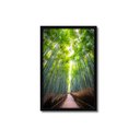 Ver imagem 1 de Quadro Decorativo Árvore Bambu: Mod. 0363 Collor-ink Mod.0363 60 X 90cm Preto