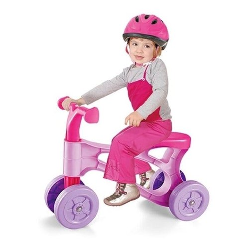 Bicicleta Andador Bebe 4 Rodas Sem Pedal Bike Criança