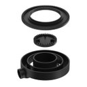 Ver imagem 1 de Queimador Duplo 1cano Completo Fogão Industrial Ferro 17,4cm