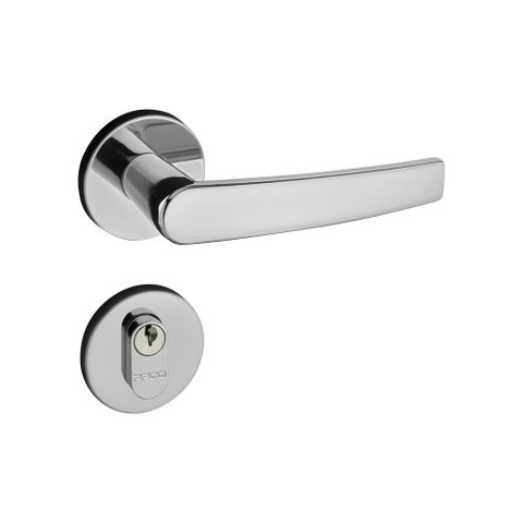 Fechadura Pado Concept Roseta Redonda 401 Externa - Cromado