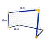 Kit trave jogo de futebol gol a gol com bola rede e bonda infantil 118cm grande - 4