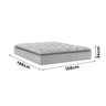 Colchão Queen Pikolin Vohos (158x64x198cm) com Molas Ensacadas Bege - 5