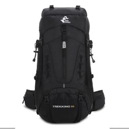 Mochila Trilha Camping Caminhada Viagem Confort 60L:Azul Marinho - 7