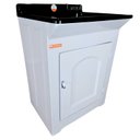 Ver imagem 1 de Gabinete em Plástico Abs Tanque com Esfregadeira Lateral de Fibra 40 Litros