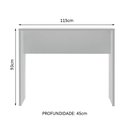 Ver imagem 3 de Bancada para Cozinha Lux Madesa 115 Cm - Branco