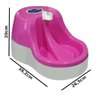 Filtro Purificador Fonte Bebedouro Pet Cães Gatos Rosa 110v - 2