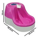 Ver imagem 2 de Filtro Purificador Fonte Bebedouro Pet Cães Gatos Rosa 110v