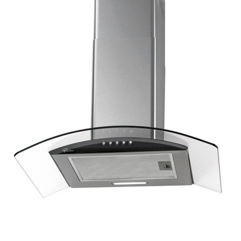 Coifa de Parede Fischer Fit 60cm Vidro e Inox 28017 - 127V