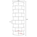 Ver imagem 5 de Sapateira Giratória1.85m Branca