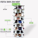 Ver imagem 3 de Sapateira Giratória1.85m Branca