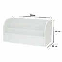 Ver imagem 2 de Livreiro Organizador Delta 100% Mdf (livros Revista Criança) Woodcore