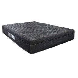 Cama Box Baú Queen + Colchão Portobel De Mola Arezzo Black Light - 2
