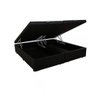 Cama Box Baú Queen + Colchão Portobel De Mola Arezzo Black Light - 3