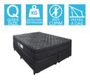 Ver imagem 4 de Cama Box Baú Queen + Colchão Portobel De Mola Arezzo Black Light