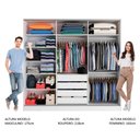 Ver imagem 5 de Guarda-roupa Casal 100% Mdf Madesa Royale 3 Portas de Correr com Espelho