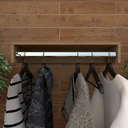 Ver imagem 2 de Cabideiro de Parede Suspenso 80x25x11,5 Amadeirado