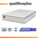 Ver imagem 4 de Colchão Casal Queen Molas Ensacadas Gazin com Pillow Tower New 158x198x35cm Branco