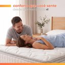 Ver imagem 6 de Colchão Casal Queen Molas Ensacadas Gazin com Pillow Tower New 158x198x35cm Branco