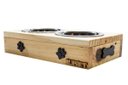Ver imagem 2 de Comedouro com Patinhas e Potes Inox para Cachorro Natural