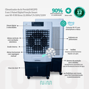 Ver imagem 6 de Climatizador Portátil Ni12pd 5 em 1 Painel Digital Wifi 90l
