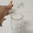 Ver imagem 6 de Pote Hermético de Vidro 1,5L Transparente 27x10x10cm Mantimentos Cozinha Tampa