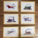 Ver imagem 2 de Quadro Infantil 6 un A4 vidro e pendurador