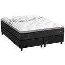 Ver imagem 1 de Cama Box Queen: Colchão Molas Masterpocket Ensacadas Herval Partenon C1629 Viscogel + Base Crc
