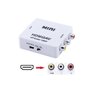 Mini Conversor HDMI para RCA / Av Vídeo Composto - 8