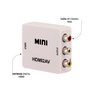 Mini Conversor HDMI para RCA / Av Vídeo Composto - 3