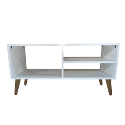 Rack Bancada 90cm Retrô Pés Ajustáveis para Sala Tv Compacto - 2