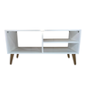 Rack Bancada 90cm Retrô Pés Ajustáveis para Sala Tv Compacto - 2