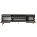 Ver imagem 7 de Rack para TV 180cm Retro MDF Verde Dallas - On Móveis