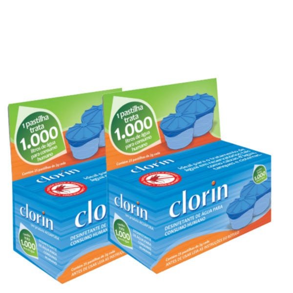 Clorin 1000 - Linha de Tratamento de Água - 2 Cartuchos - 1