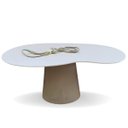 Ver imagem 4 de Mesa de Jantar Cone Orgânica Bean 235x122cm Modelar Art Moveis