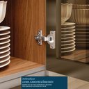 Ver imagem 6 de Cozinha Completa Modulada 8 Peças 100% MDF Proença Bege/Nogueira/Nude Prime