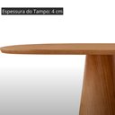 Ver imagem 4 de Mesa Noronha 180cm Tampo Laminado Orgânico