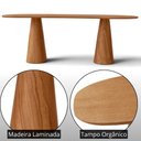 Ver imagem 3 de Mesa Noronha 180cm Tampo Laminado Orgânico
