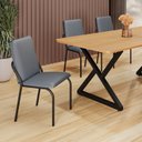 Ver imagem 2 de Kit 6 Cadeiras para Sala de Jantar Malibu