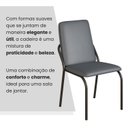 Ver imagem 6 de Kit 6 Cadeiras para Sala de Jantar Malibu