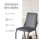 Ver imagem 7 de Kit 6 Cadeiras para Sala de Jantar Malibu