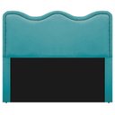 Ver imagem 6 de Cabeceira Queen Bari P02 160 cm Para Cama BoxAzul Turquesa