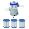 Bomba Filtrante Bestway 1249 Lh 220V Com 03 Refis Filtro - 1
