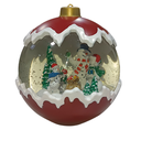 Ver imagem 5 de Globo de Natal Decorativo C/led 16,3x15x15cm Colorido 820180